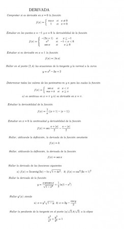 Derivabilidad